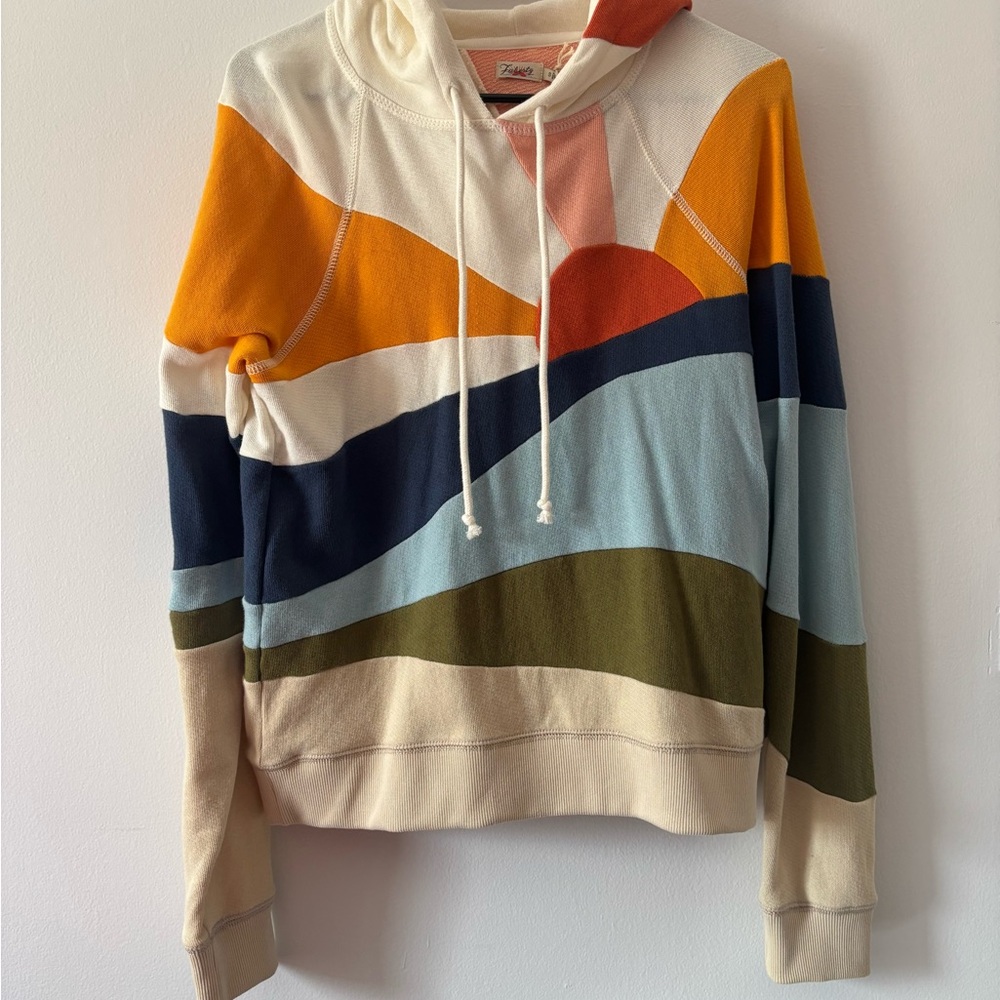 Faherty Soleil Hoodie Sun and Wave (NWT) | Women’s Small - Picture 1 of 4